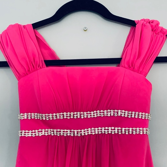 Alfred Angelo Pink Kids Gown - Picture 3 of 4